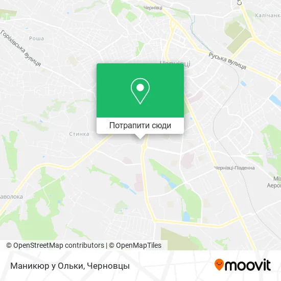 Карта Маникюр у Ольки