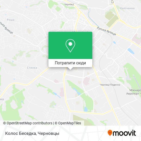 Карта Колос Беседка