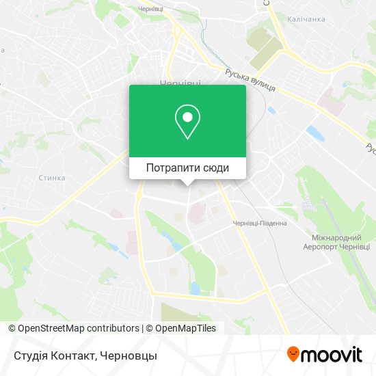 Карта Студія Контакт