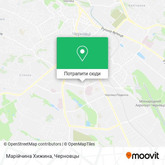 Карта Марійчина Хижина