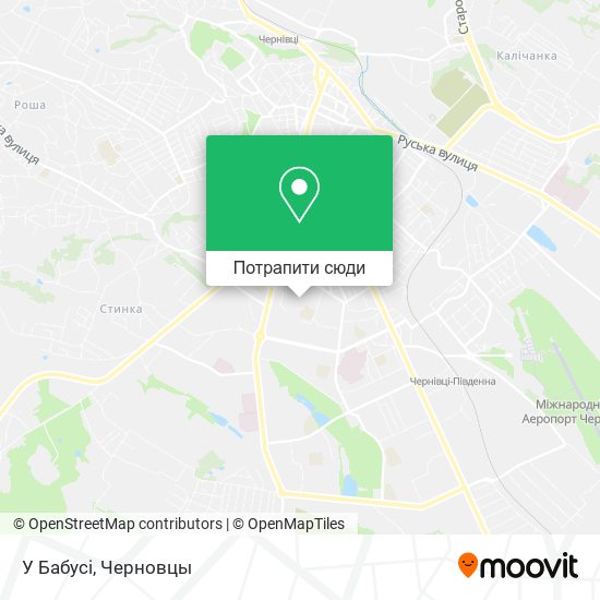 Карта У Бабусі