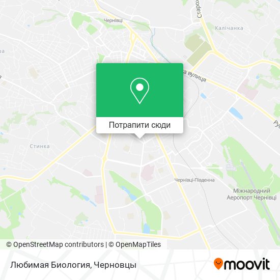 Карта Любимая Биология