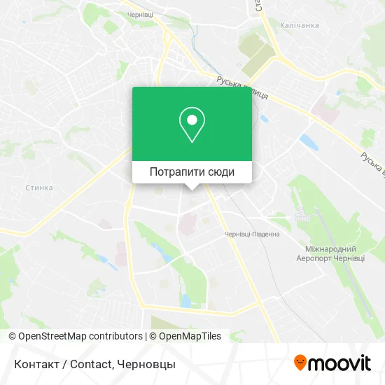Карта Контакт / Contact