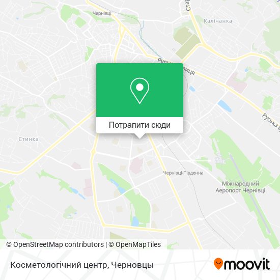 Карта Косметологічний центр