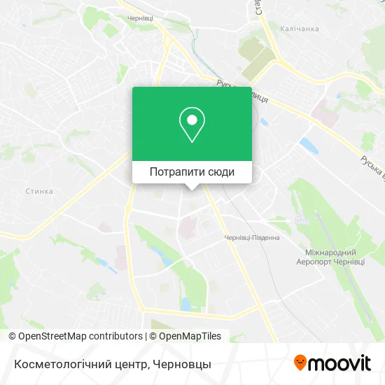 Карта Косметологічний центр