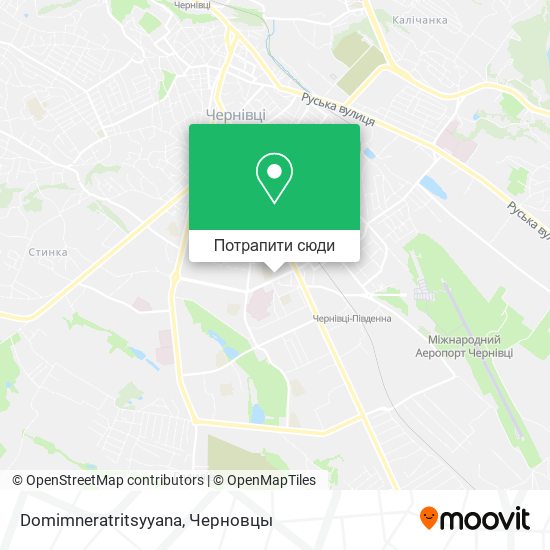 Карта Domimneratritsyyana