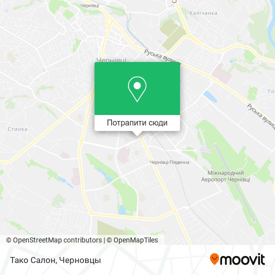 Карта Тако Салон
