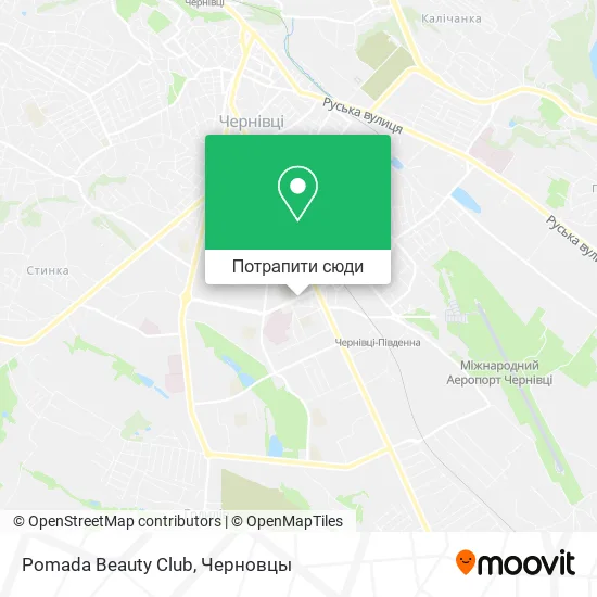 Карта Pomada Beauty Club