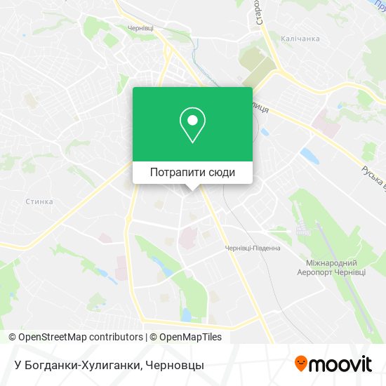 Карта У Богданки-Хулиганки