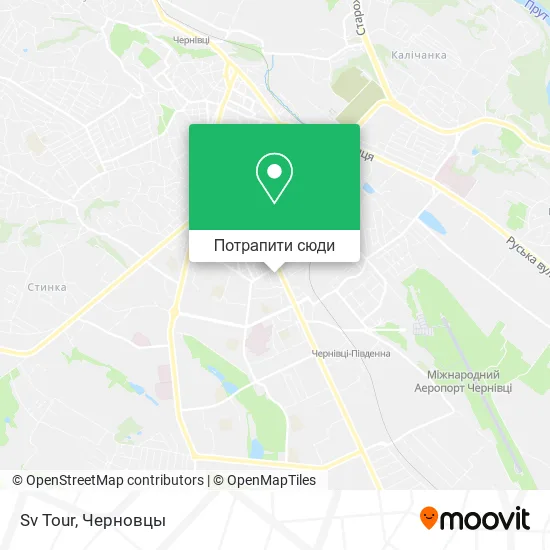 Карта Sv Tour