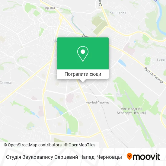 Карта Студія Звукозапису Серцевий Напад