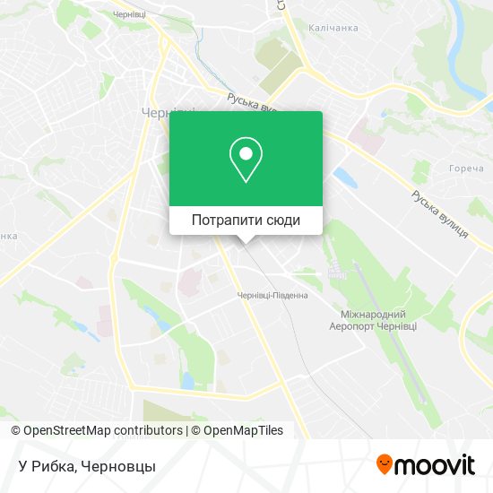 Карта У Рибка