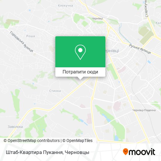 Карта Штаб-Квартира Пукання