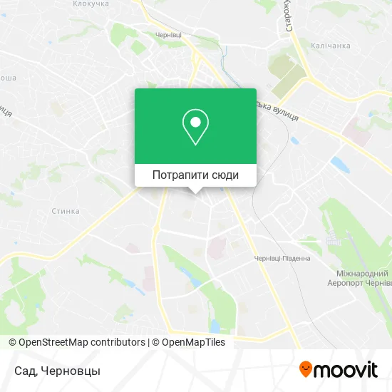 Карта Сад