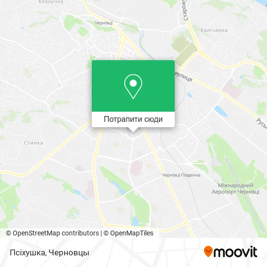 Карта Псіхушка
