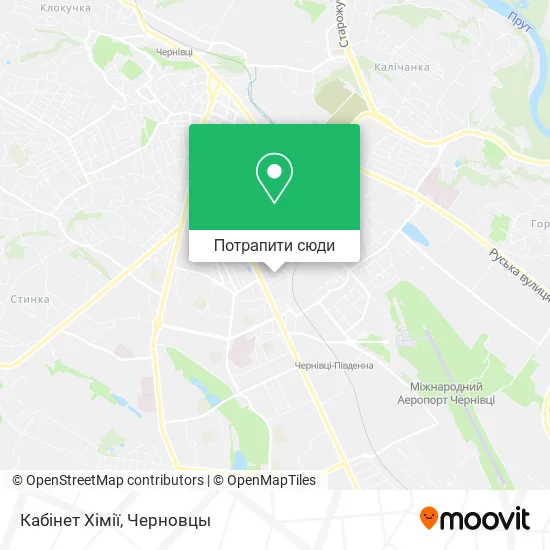Карта Кабінет Хімії