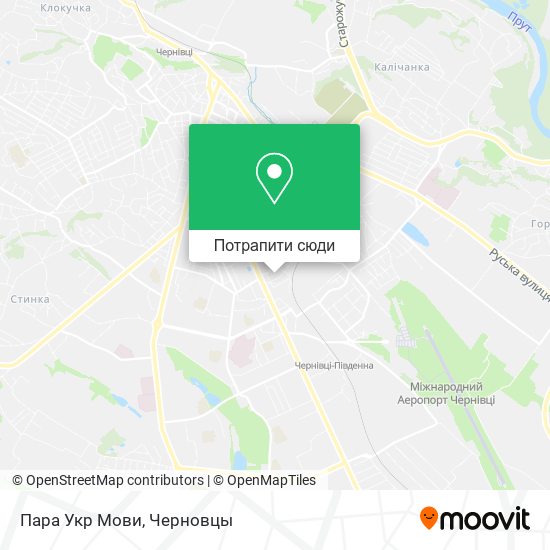 Карта Пара Укр Мови