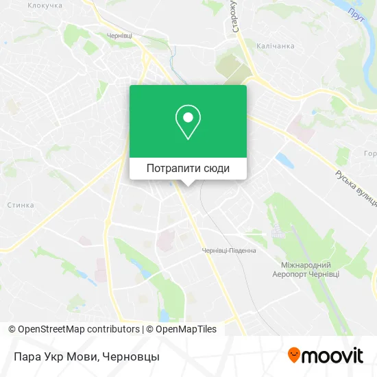 Карта Пара Укр Мови