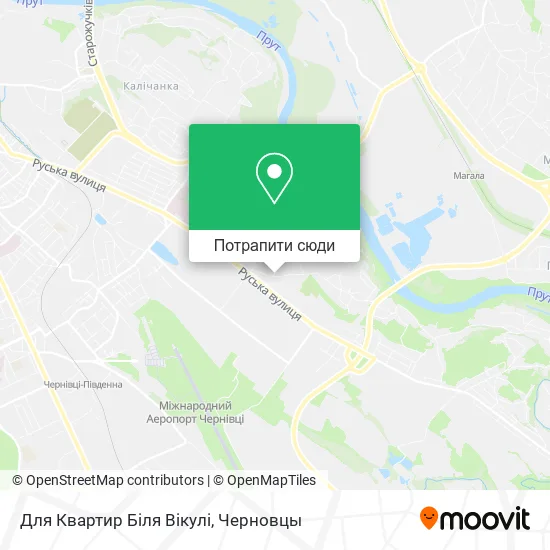 Карта Для Квартир Біля Вікулі