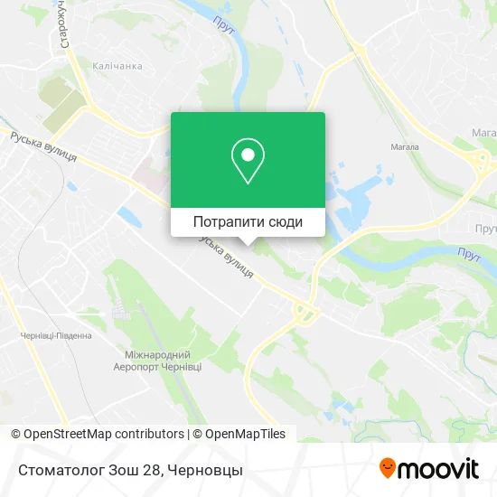 Карта Стоматолог Зош 28