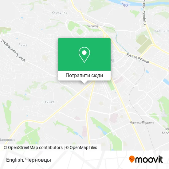 Карта English