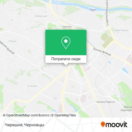 Карта Черешня