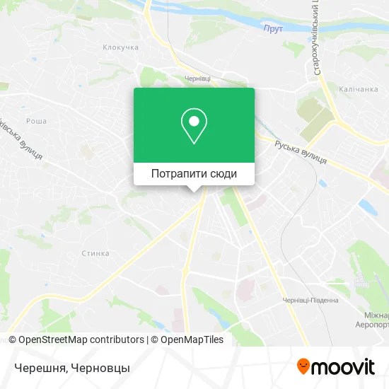 Карта Черешня