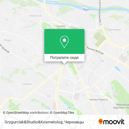 Карта Grygurciak&Studio&Kosmetolog