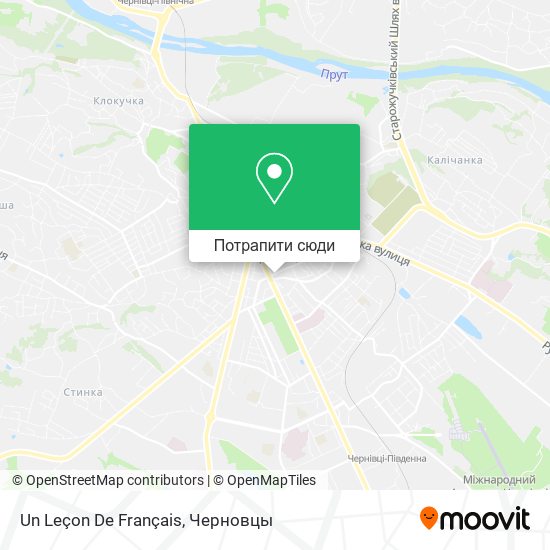 Карта Un Leçon De Français