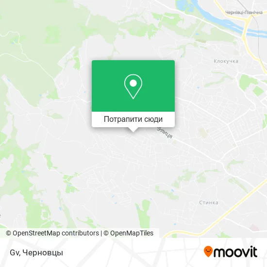 Карта Gv
