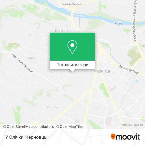 Карта У Олічки