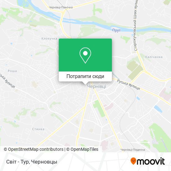 Карта Світ - Тур