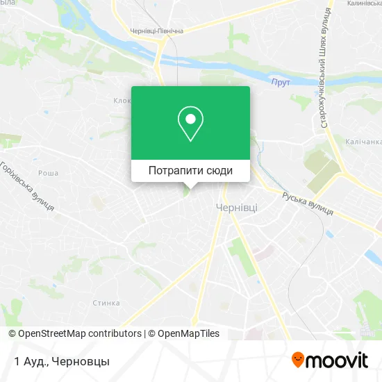 Карта 1 Ауд.