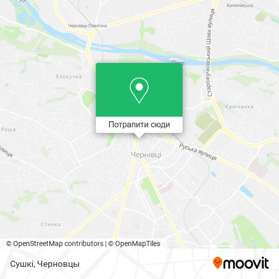 Карта Сушкі