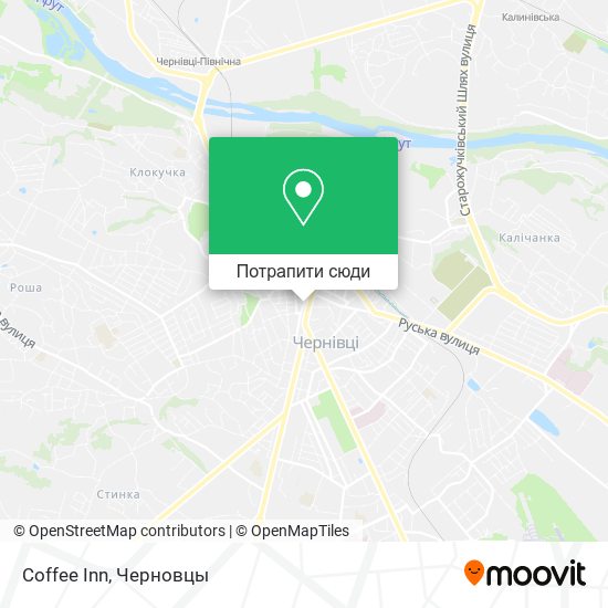 Карта Соffee Inn