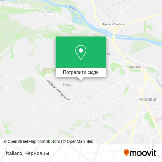 Карта Italiano
