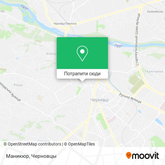 Карта Маникюр