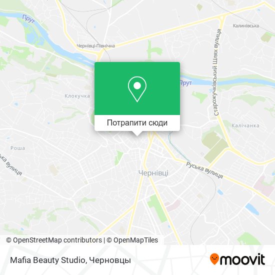 Карта Mafia Beauty Studio