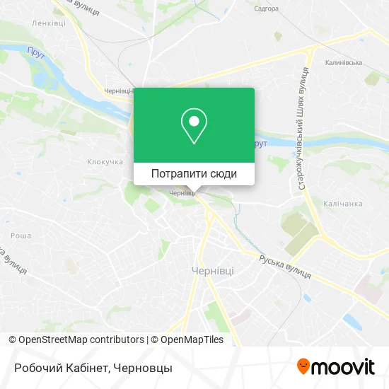 Карта Робочий Кабінет