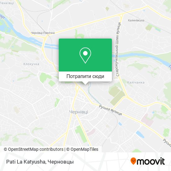 Карта Pati La Katyusha