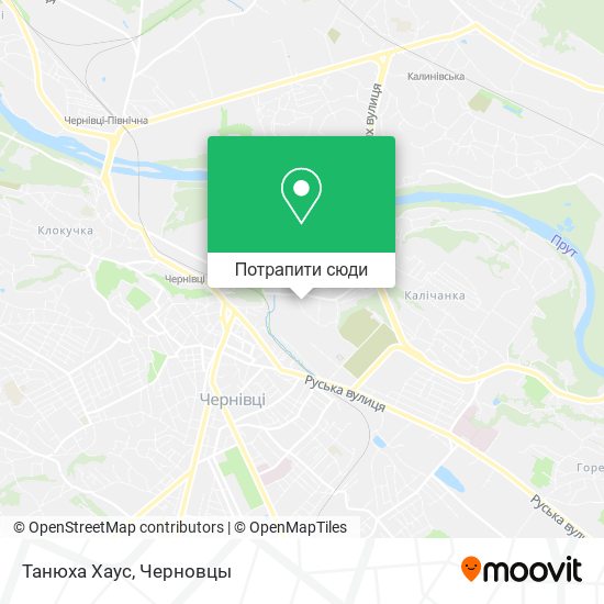 Карта Танюха Хаус