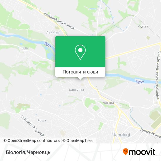 Карта Біологія