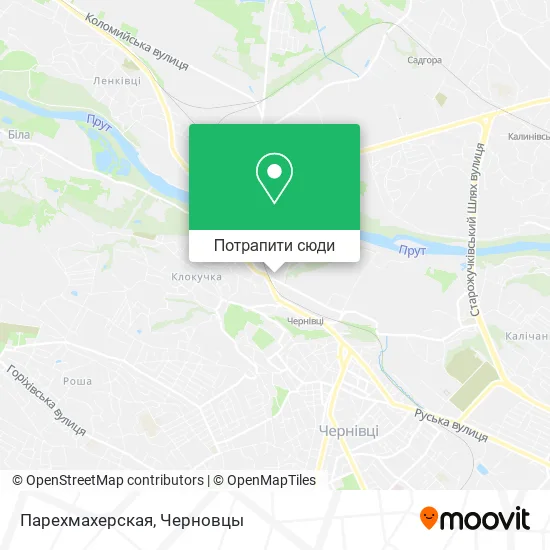 Карта Парехмахерская