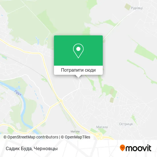 Карта Садик Буда