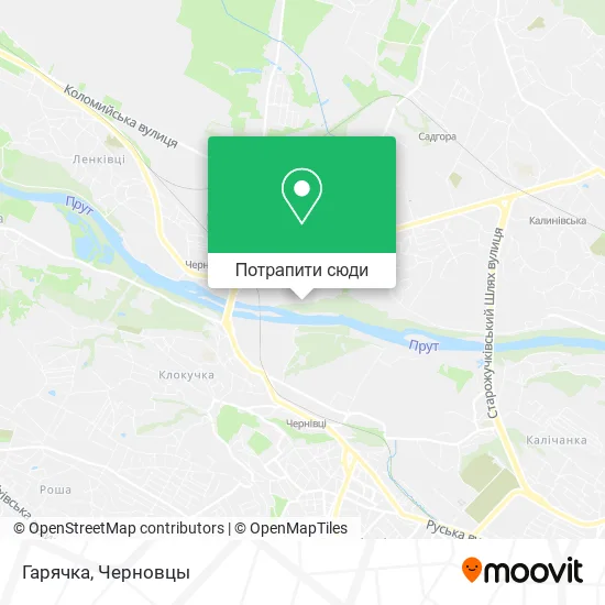 Карта Гарячка