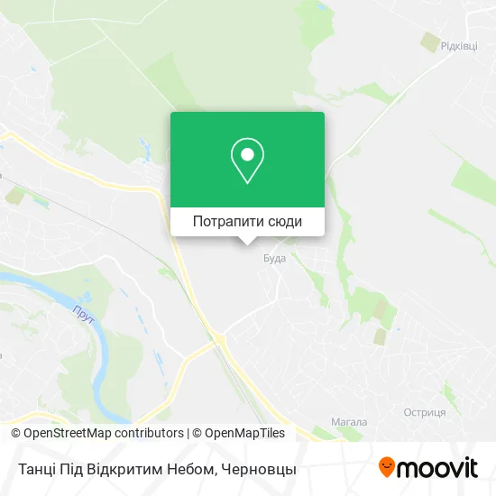 Карта Танці Під Відкритим Небом
