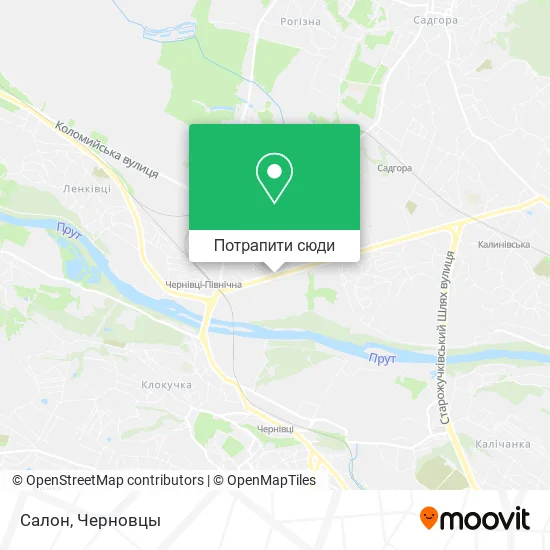 Карта Салон
