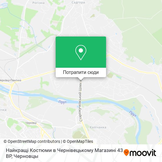 Карта Найкращі Костюми в Чернівецькому Магазині 43 BP
