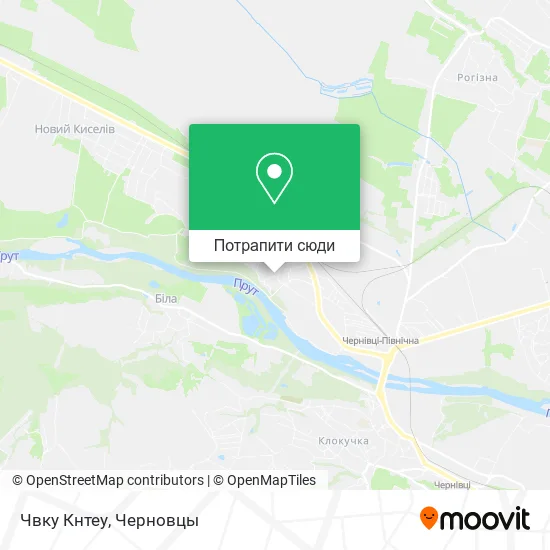 Карта Чвку Кнтеу
