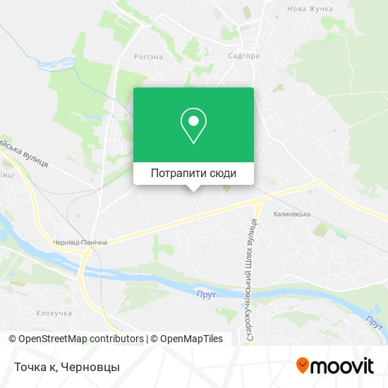 Карта Точка к